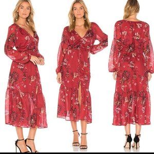 TJD The Jetset Diaries Floral Maxi Dress NWT